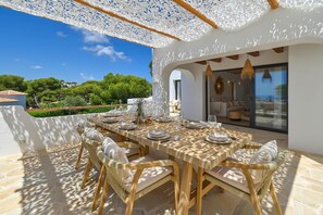 Outdoor dining - Can Pau - Javea, Costa Blanca (Javea)