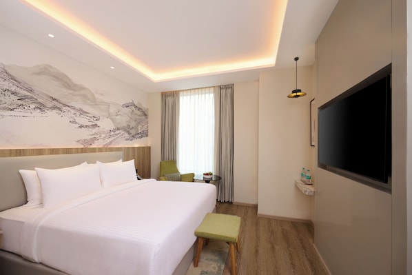 Superior Double Room | Blackout curtains, iron/ironing board, free WiFi