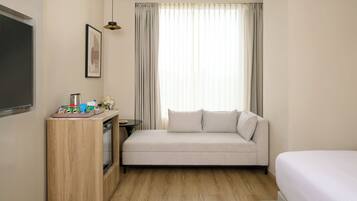 Executive Double Room | Blackout curtains, iron/ironing board, free WiFi