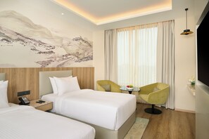 ห้องพรีเมียมทวิน | ผ้าม่านกันแสง, เตารีด/โต๊ะรีดผ้า, Wi-Fi ฟรี