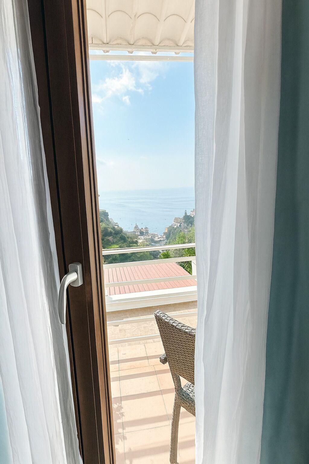 Double Room Private External Bathroom | Blick vom Balkon