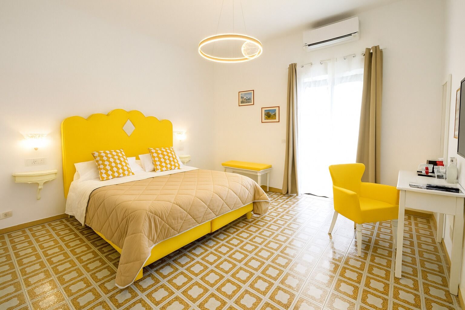 Minibar, in-room safe, desk, blackout drapes