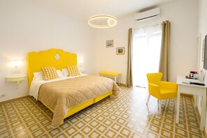 Chambre Double Classique, balcon, vue mer