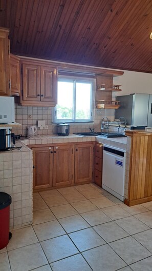 Kühlschrank, Mikrowelle, Herdplatte, Geschirrspüler