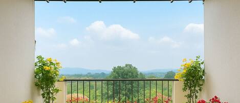 Chambre Double Premium, balcon, vue jardin