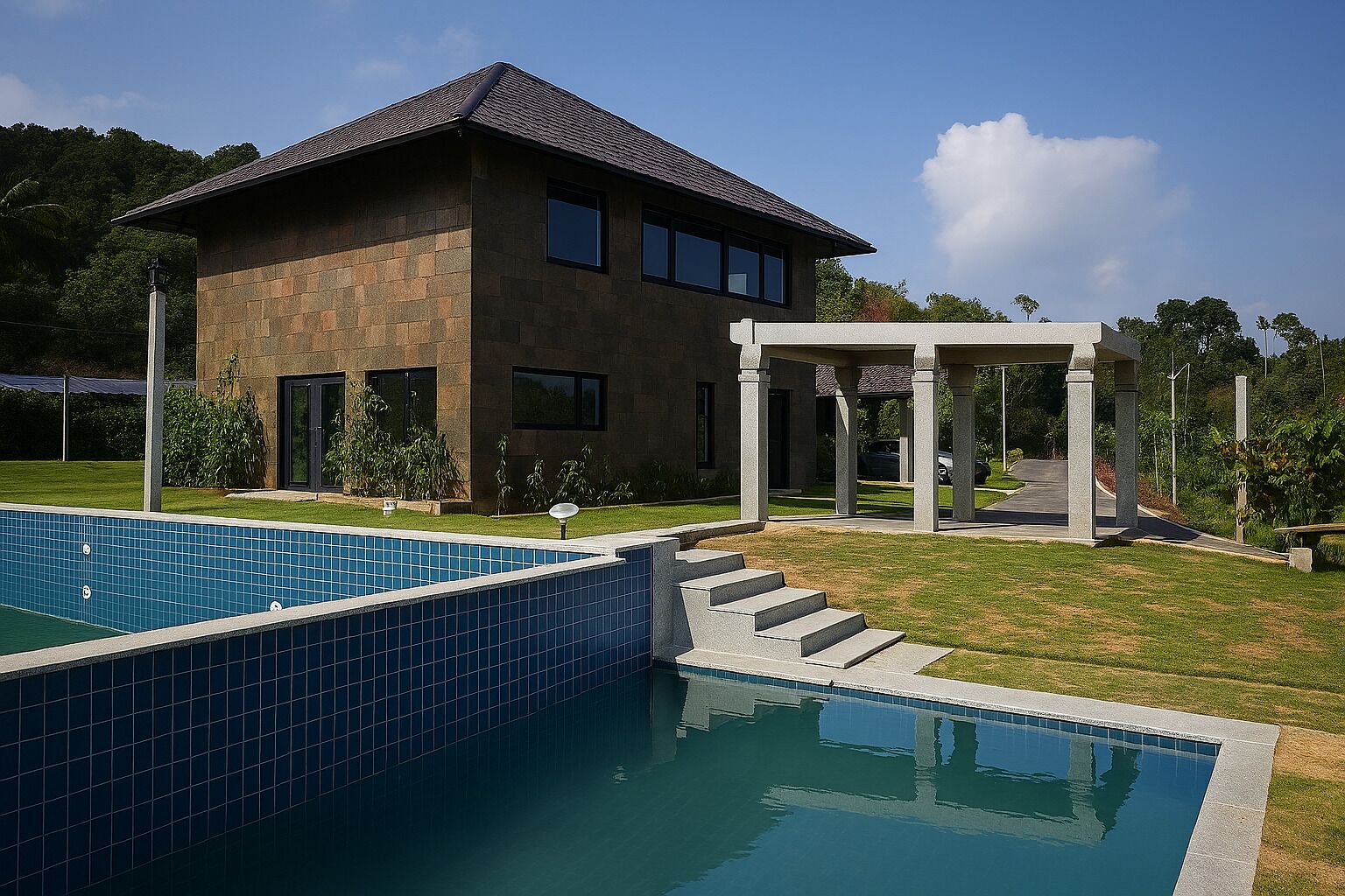 Outdoor pool