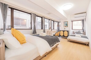 Blackout drapes, iron/ironing board, free WiFi