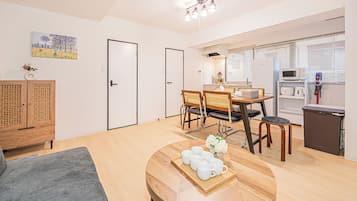 Blackout curtains, iron/ironing board, free WiFi