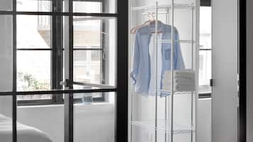 Blackout curtains, iron/ironing board, free WiFi