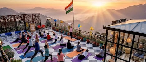 Terraza en la azotea