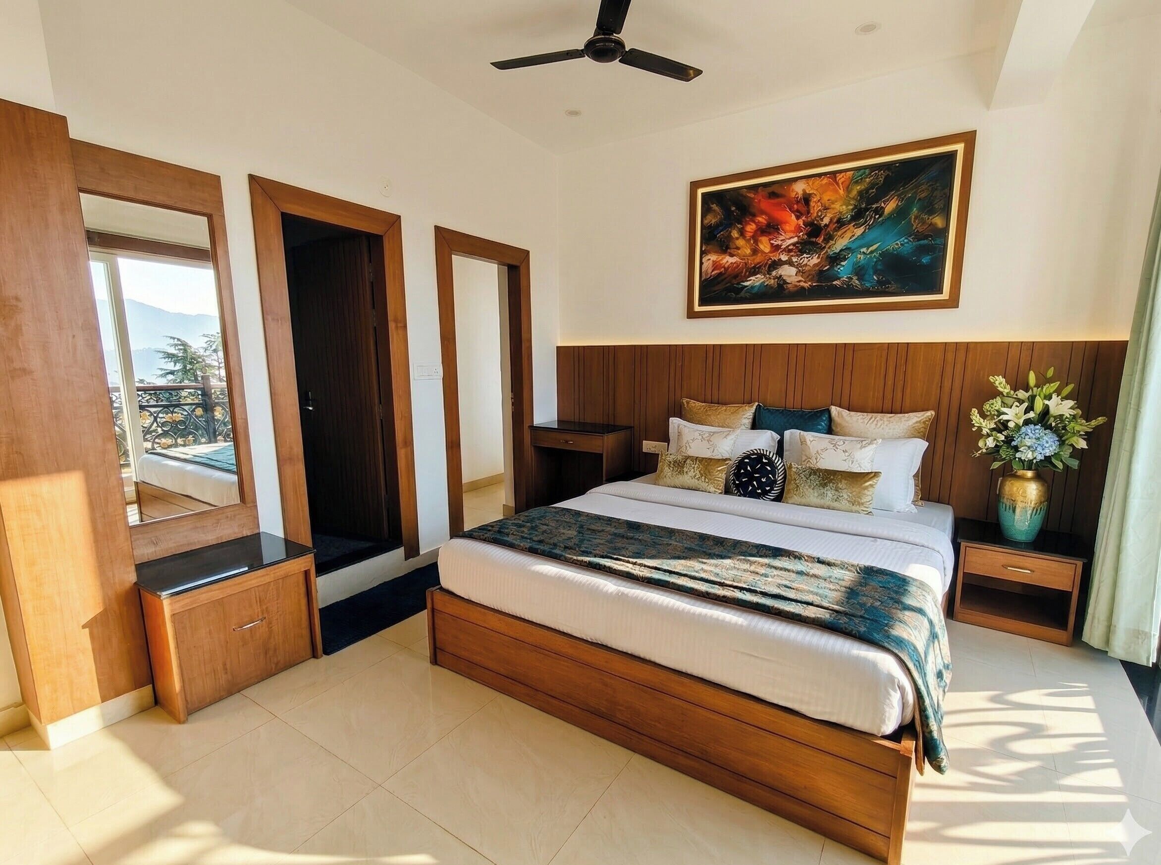 Comfort Villa | Meja, ruang kerja komputer riba, Wi-fi percuma 