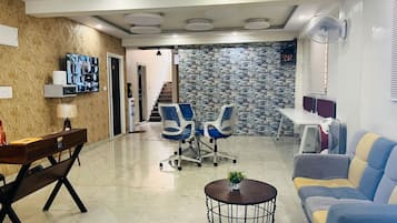 Interior entrance