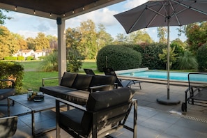 Deluxe Villa, Havuz Manzaralı | İç mekân