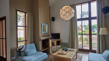 Chalet, pemandangan kebun | Interior