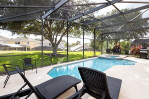 A heated pool - 5BRDisney Villa w/ Pool,Game Room & Resort Access (Kisimmee)