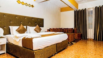 Wifi gratis y ropa de cama