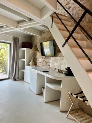 Family Quadruple Room, River View | Blackout curtains, soundproofing, iron/ironing board, free WiFi