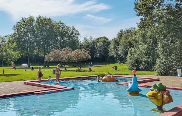 Una piscina climatizada