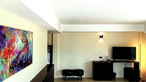 Dobbeltrom – grand, strandutsikt, ved strandkanten | Safe på rommet, strykejern/-brett og barnesenger