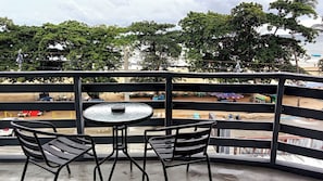 Grand Double Room, Beach View | Terrace/patio