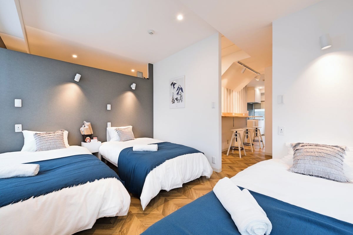 Apartment, 2 Bedrooms, Non Smoking | Desk, laptop workspace, blackout curtains, iron/ironing board