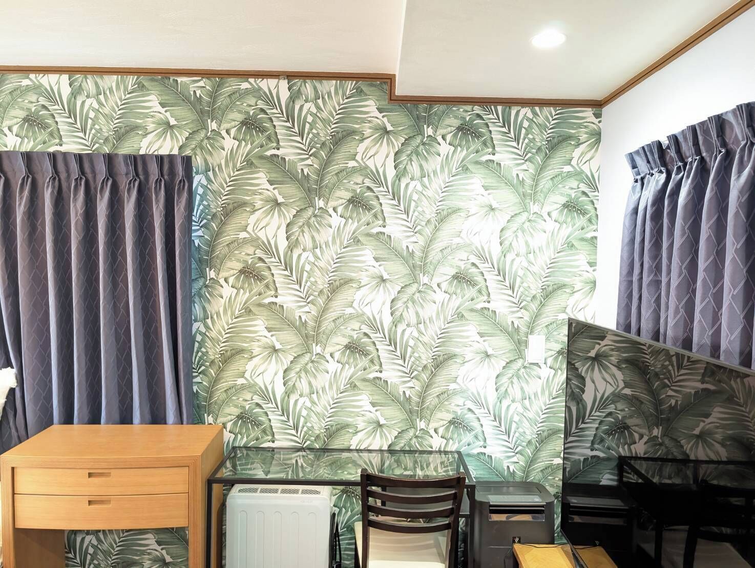 Basic Triple Room, Non Smoking, City View | Desk, laptop workspace, blackout curtains, iron/ironing board