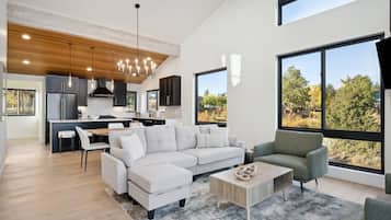 Smart TV, fireplace, offices