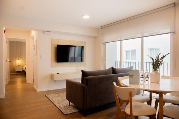 TV, offices - w* | Charming 2BR Near Malecón in Miraflores (Miraflores)