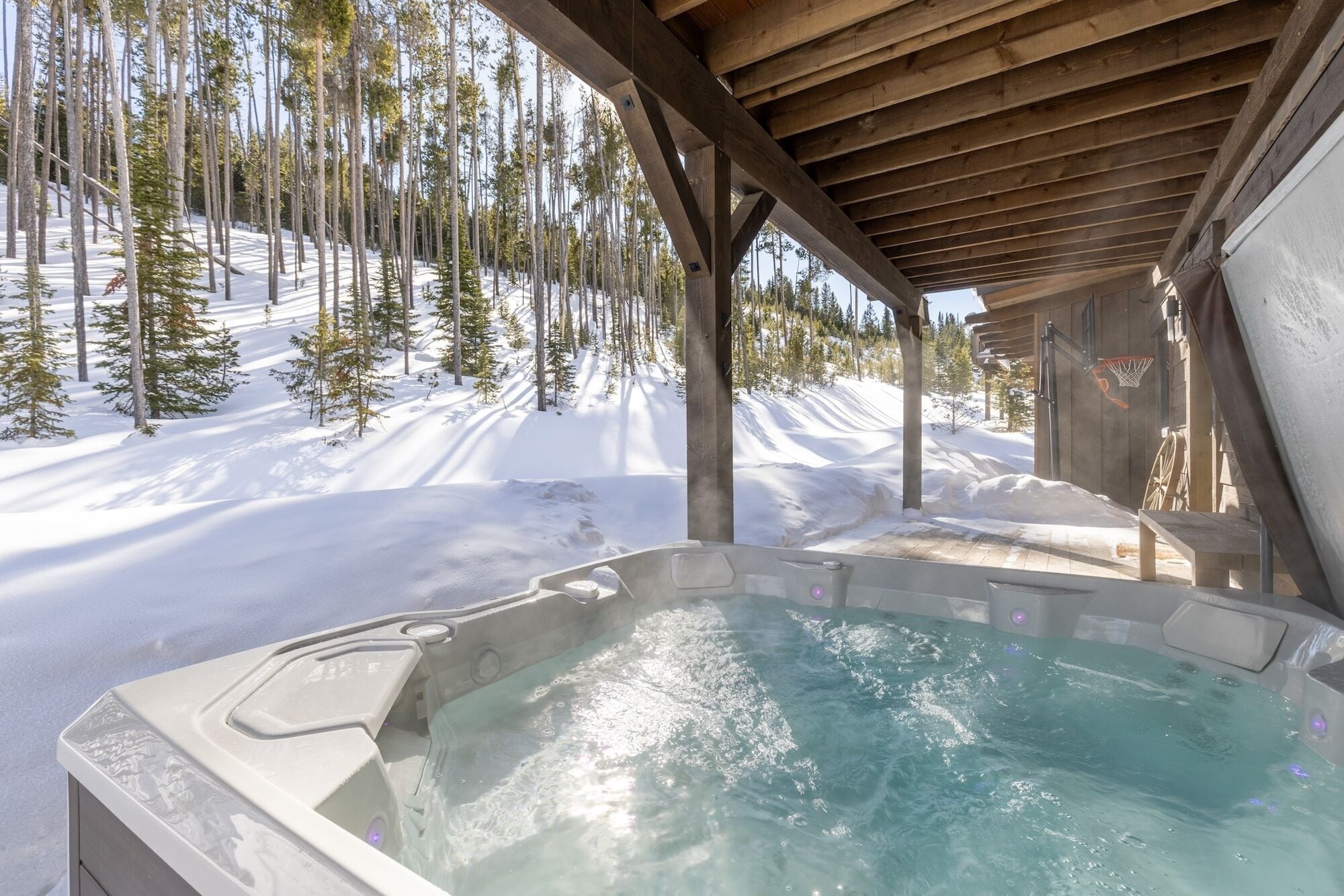 Bain à remous extérieur