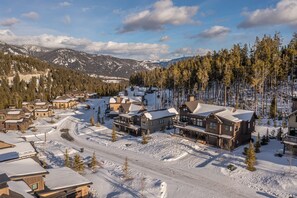 Exterior - Ski-in/Ski-out Cabin with Hot Tub, Fireplace, Heated Garage, and Grill! (Big Sky)