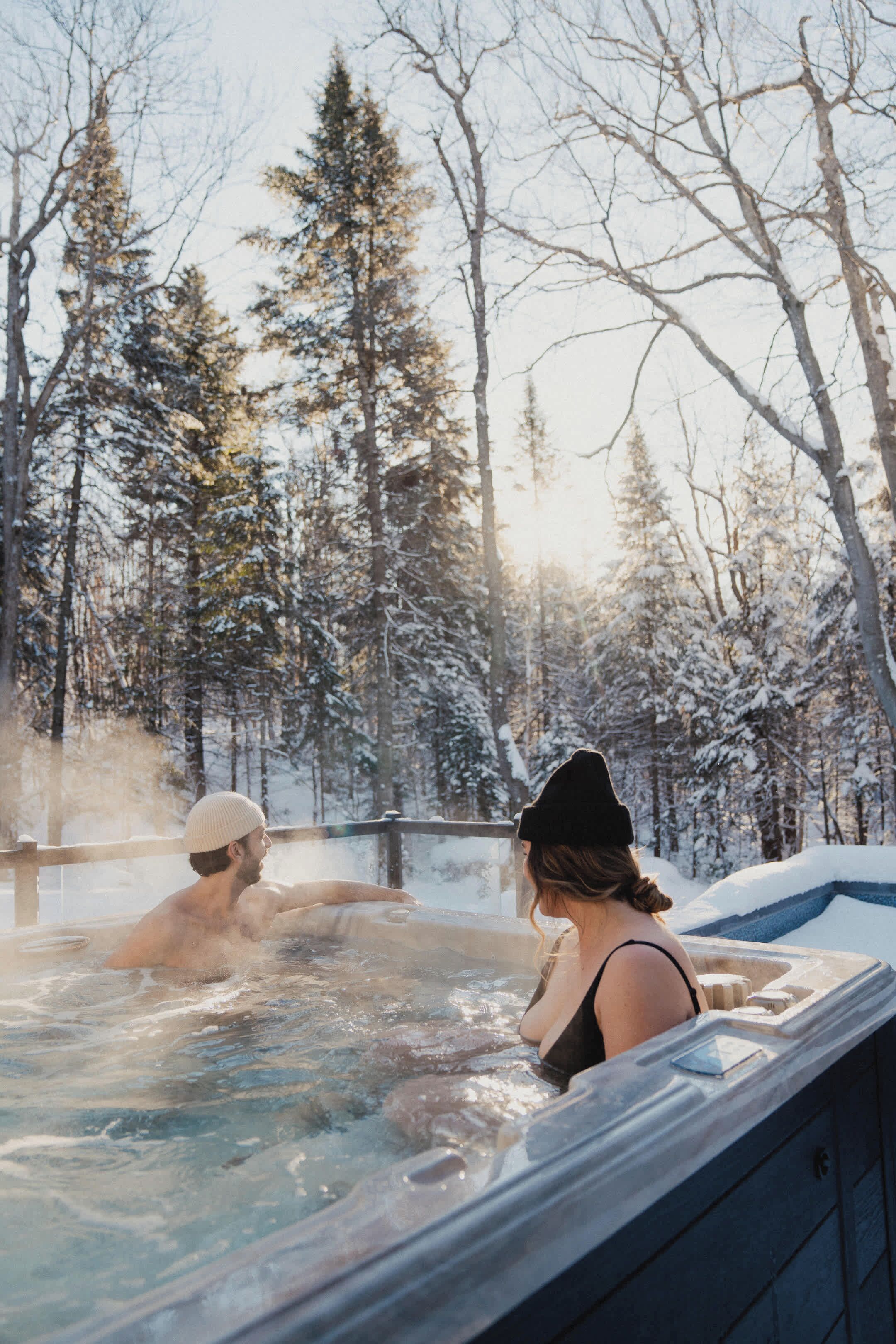 Bain à remous extérieur