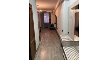 Blackout curtains, iron/ironing board, free WiFi