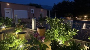 Overnatningsstedets område