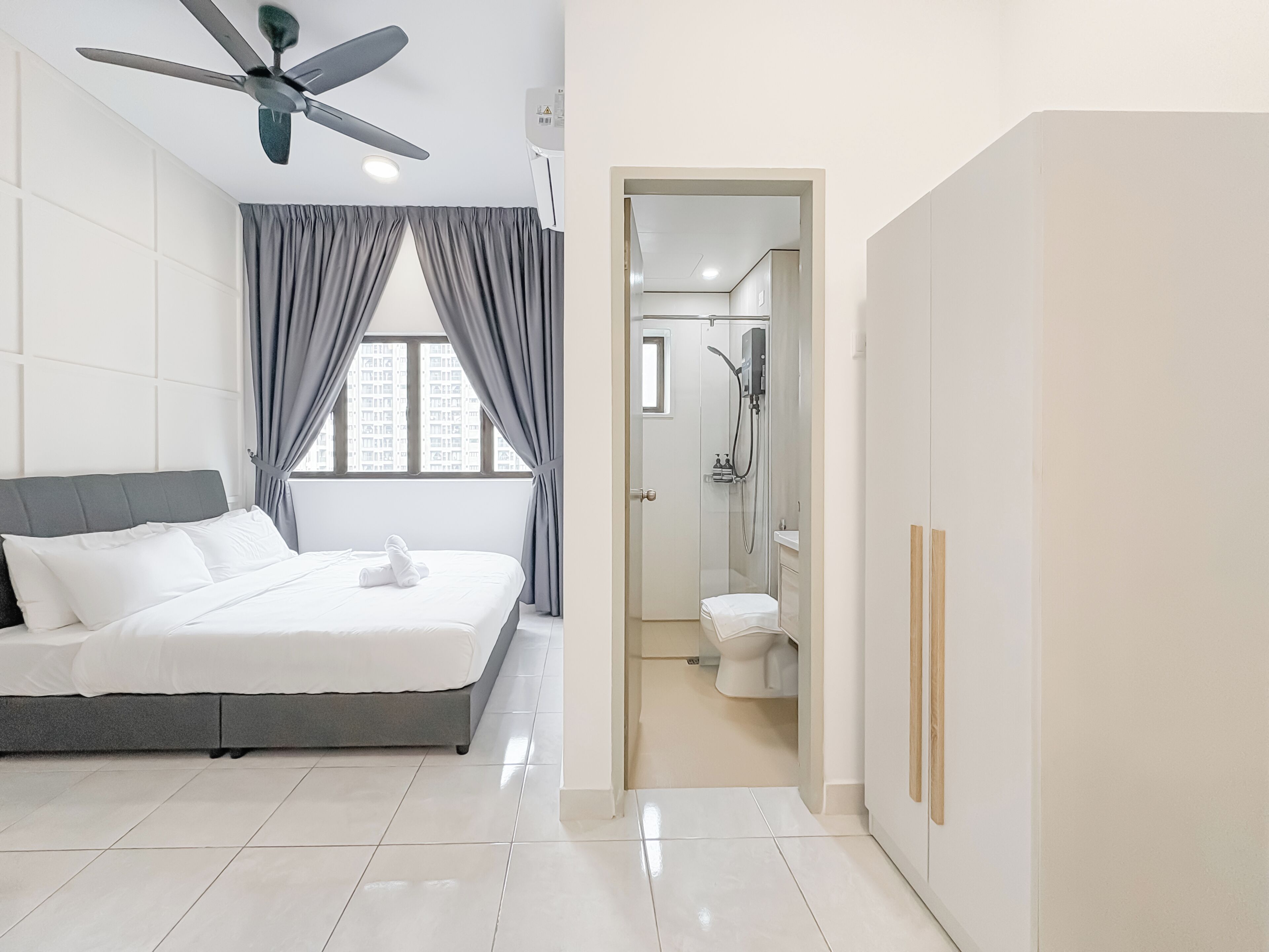 Appartement, 2 chambres | Fer et planche à repasser, Wi-Fi gratuit, draps fournis