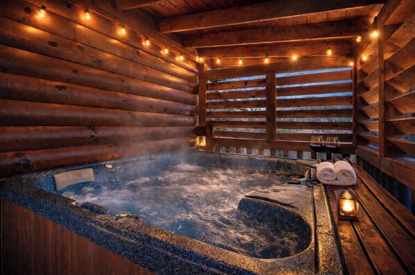 Bubbelpool inomhus