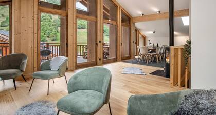 Duplex at the slopes with sauna, 5 bedrooms for 12