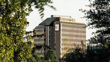 Façana frontal de l'allotjament