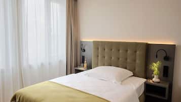Yhden hengen comfort-huone | Tallelokero huoneessa, silitysrauta/-lauta, ilmainen Wi-Fi