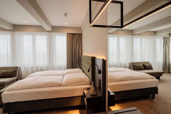Comfort Double Room, River View | In-room safe, iron/ironing board, free WiFi