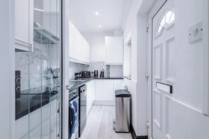 Microwave, oven, dishwasher