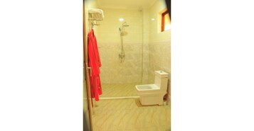 Towels, soap, toilet paper