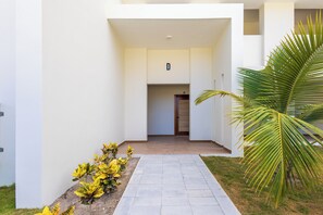Entrée de l’hébergement