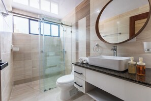 Luxury Apartment, Pool View | Bathroom - Tropical 2BR Retreat - Terrace, BBQ and Pool (Punta Cana)