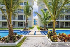 Exterior - Tropical 2BR Retreat - Terrace, BBQ and Pool (Punta Cana)