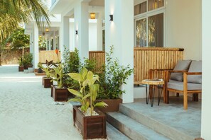 Façade de l’hébergement