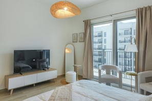 1 bedroom, iron/ironing board, Internet, bed sheets