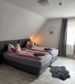 Apartment | Blackout drapes, soundproofing, free WiFi