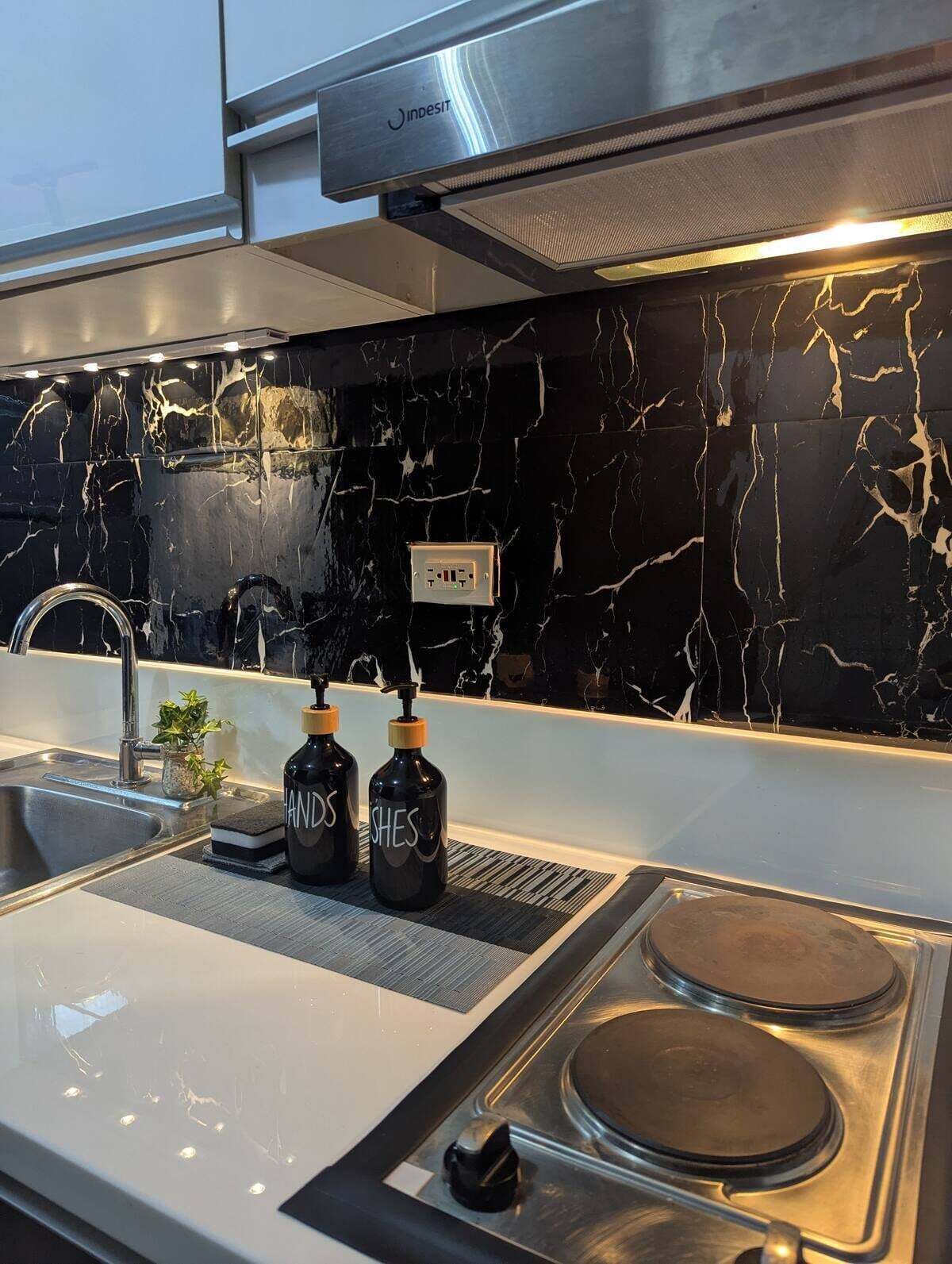 電子レンジ、コンロ