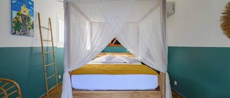 1 habitación, wifi y ropa de cama