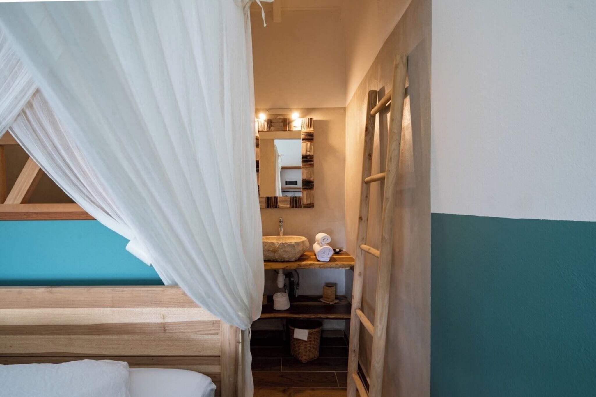 1 chambre, accès au Wi-Fi (inclus), literie fournie
